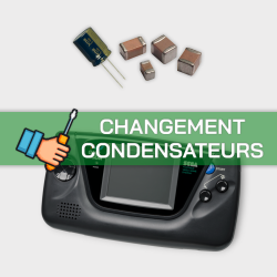 orfait Remplacement des condensateurs - Sega Game Gear