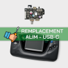 Forfait remplacement carte alimentation USB-C pour Sega Game Gear