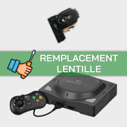 Forfait remplacement lentille optique Neo Geo CD Z