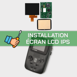 Forfait Installation écran LCD IPS NEC PC-Engine GT / TurboExpress