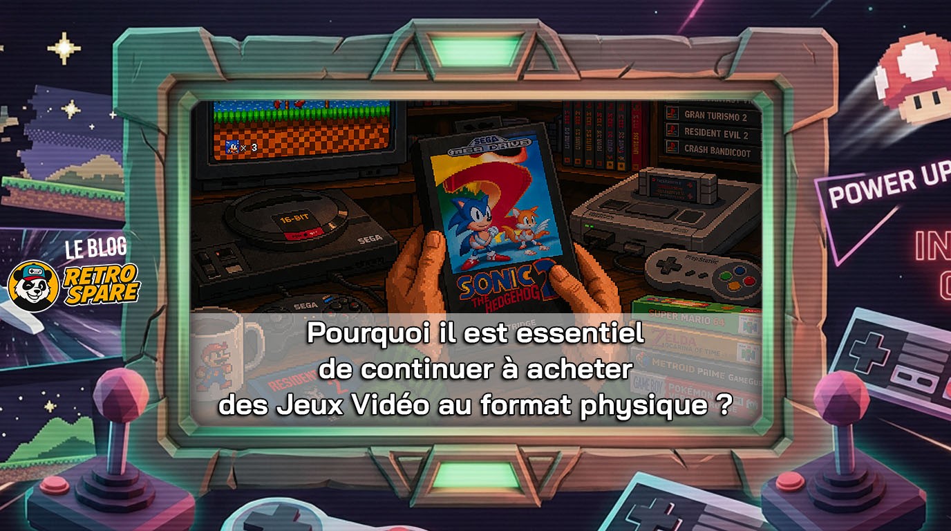 Pourquoi il est essentiel de continuer à acheter des jeux vidéo en format physique ?