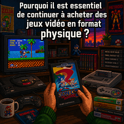 Pourquoi il est essentiel de continuer à acheter des jeux vidéo en format physique ?