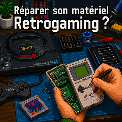 Réparation retrogaming : prolongez la vie de vos consoles rétro plutôt que de les remplacer !